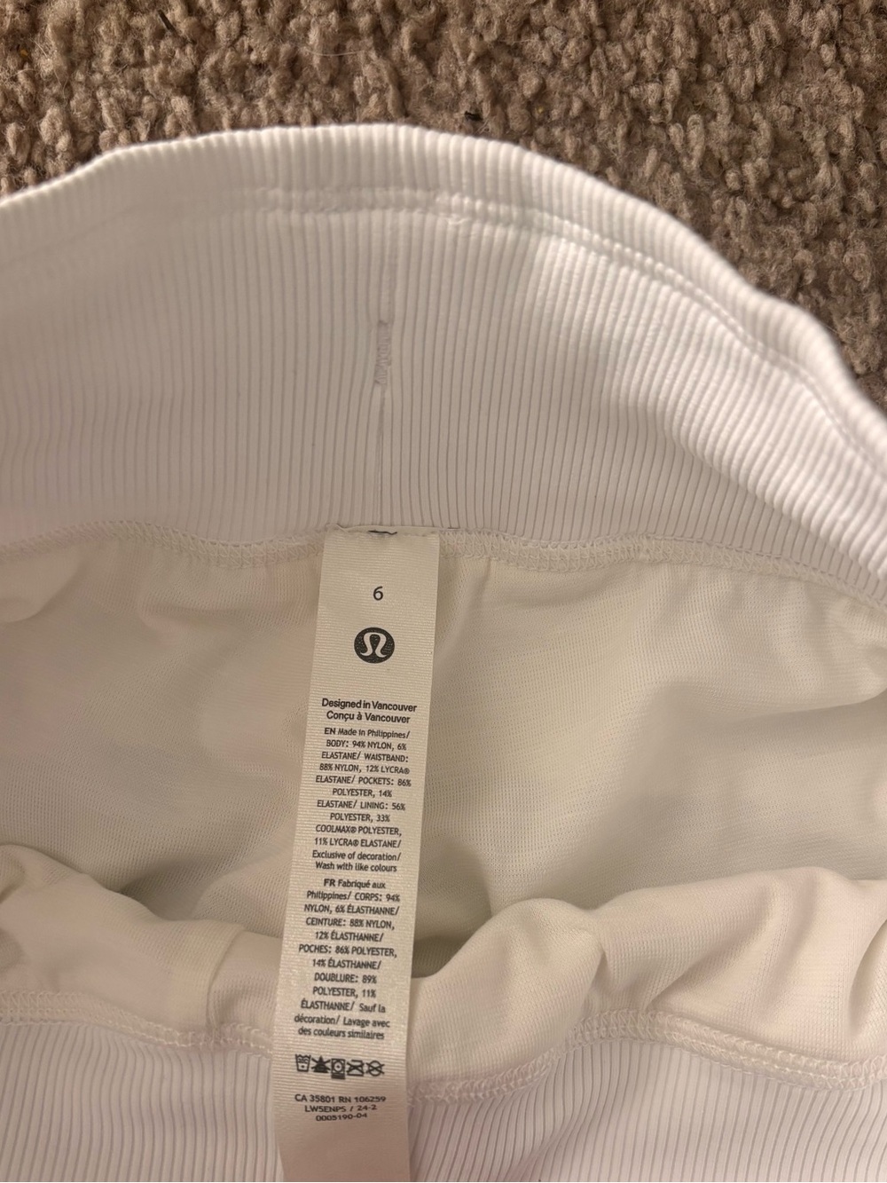 lululemon athletica White High-Waist Leggings - Picture 4 of 4
